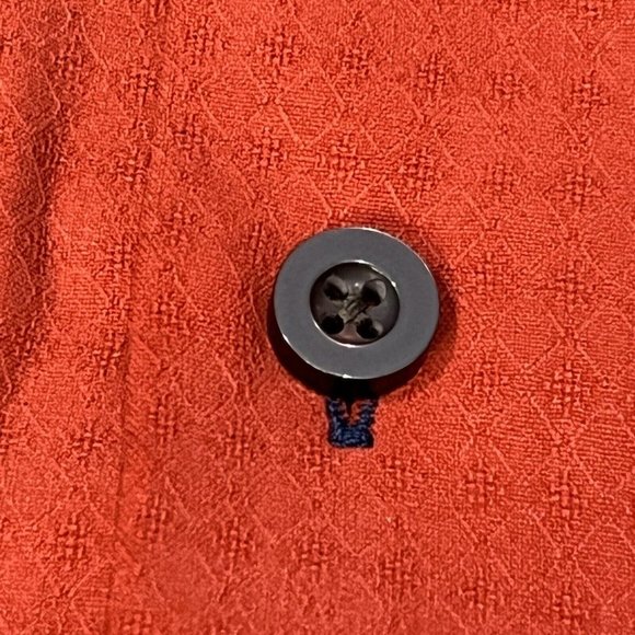 Tommy Bahama Red MLB Anaheim Angels Baseball Silk Button Up Shirt Men Medium - Picture 6 of 16